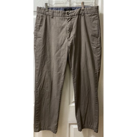 Banana Republic Other - Banana Republic Chino Pants Gavin Men's 34x30 Green Straight Leg Cotton Mid Rise